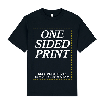 Sample One Sided Print: American Apparel T-Shirt | 1301