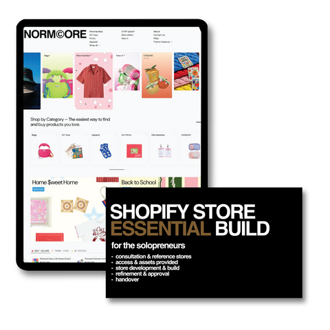 Shopify Build: Essential