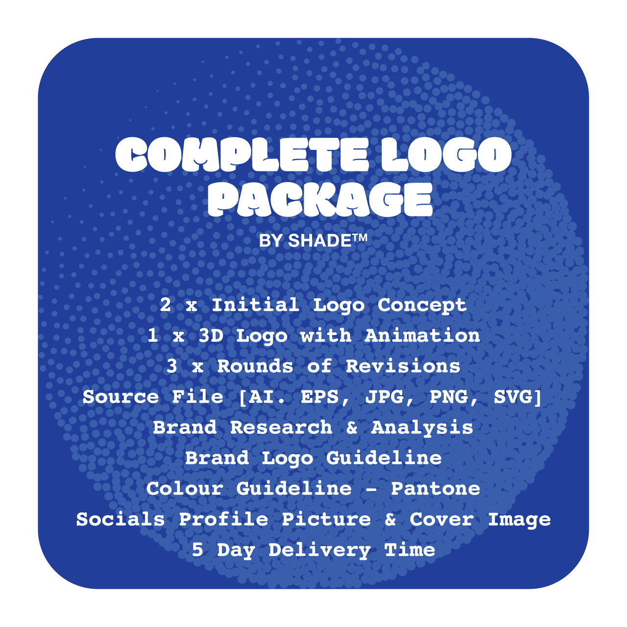 Logo Design Package: Complete