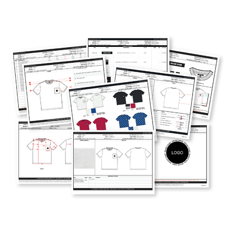 Techpacks & Spec Sheets